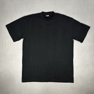 Dream USA DR Black Heavyweight Blank T-Shirt Men’s Large 100% Cotton Streetwear